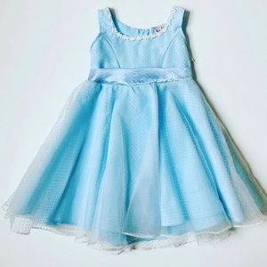 Blue party dress